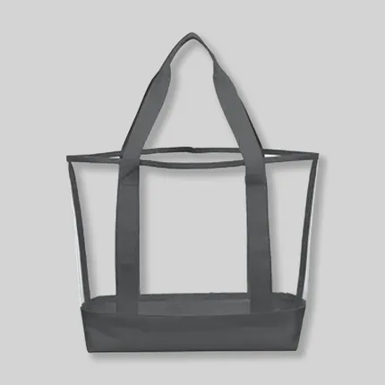 Budget Custom Clear Casual Tote Bag - BG