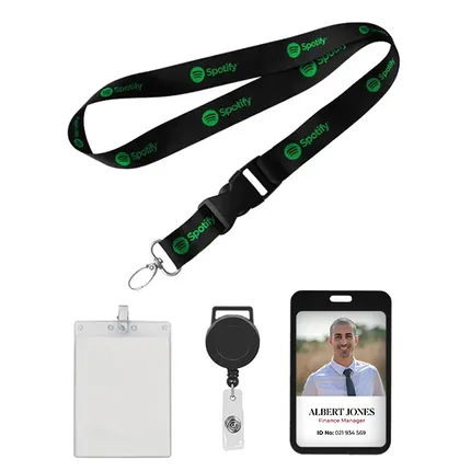 Text-Glow Lanyards
