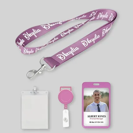 Polyester 5/8 inch Lanyard-A