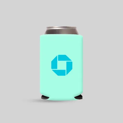 One Color Print Can Cooler  