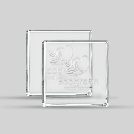 Customized Crystal Carving Coaster