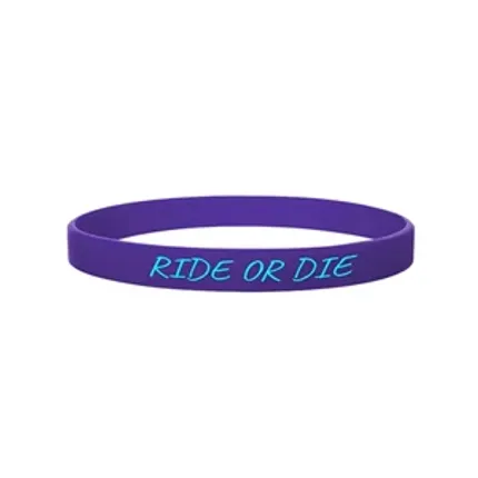 1/4 inch Printed Wristband   