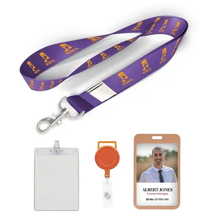 Price Saver Lanyard with Metal Clip-A