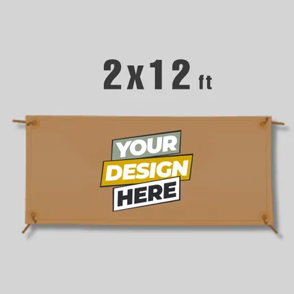 Vinyl Banner 2′ X 12′ 