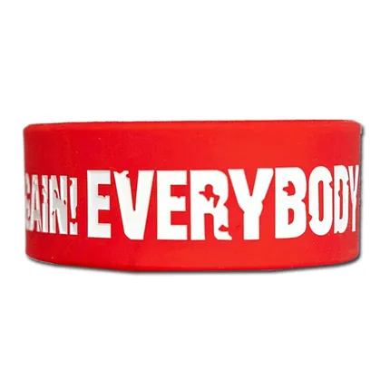 Custom 3/4 Inch Wristbands     