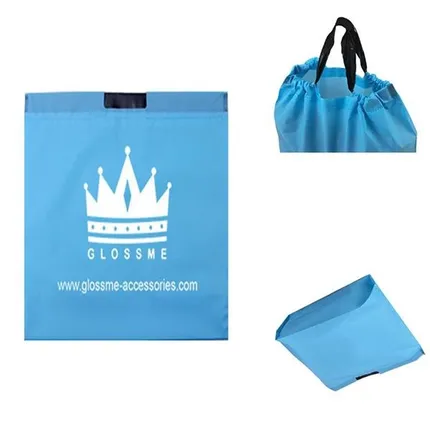 Drawstring Shopping Bag with Bottom-BG