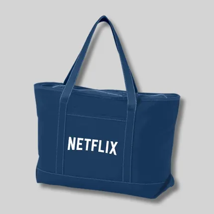 Budget Custom Small Cotton Canvas Yacht Tote Bag