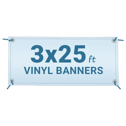 Vinyl Banner 3' x 25'