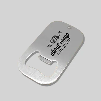 Custom Dog Tag Bottle Openers