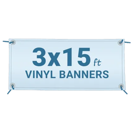 Vinyl Banner 3' x 15'