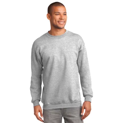 Port and Company Crewneck Sweatshirt - Light/Heather
