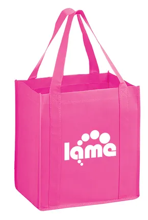 Heavy Duty Non-Woven Grocery Tote Bag - Screen Print