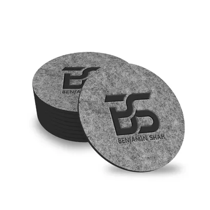 Custom Absorbent Felt Coaster