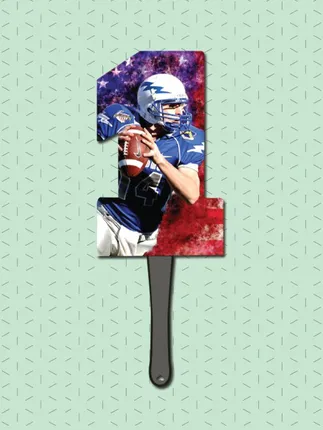 Number 1 Hand Fan