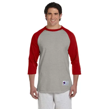 Champion Tagless Raglan Baseball Jersey - Dark/All