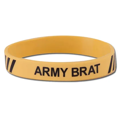 1/2 inch Color Filled Debossed Wristband 