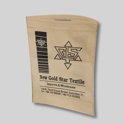 Budget Custom Large Heat Sealed Non Woven Exhibition Tote Bag