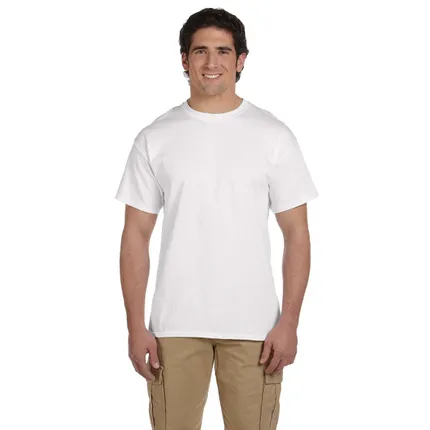 Fruit of the Loom Heavy Cotton 100% Cotton Tee - White/Neutral