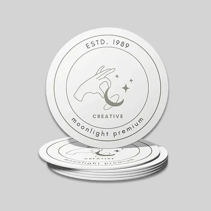 Custom Absorbent Paper Debossed Coaster