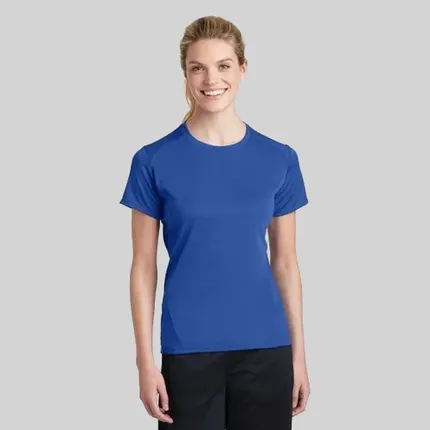 Sport-Tek Ladies Dry Zone Raglan Accent T-Shirt - Dark/All