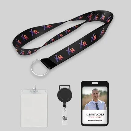Custom Full Color Heat Transfer Lanyards-B