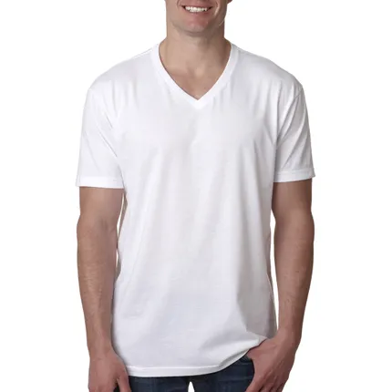 Next Level Men's CVC V-Neck Tee