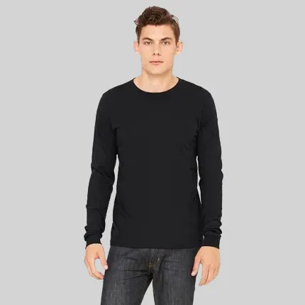 Bella   Canvas Unisex Jersey Long-Sleeve T-Shirt-Dark/Colors