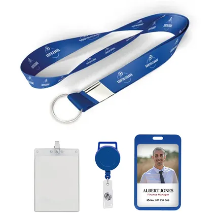 1 inch Price Saver Lanyard with O Ring-A