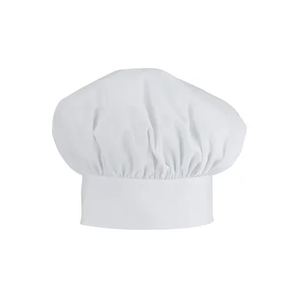Poplin Chef Hat - White