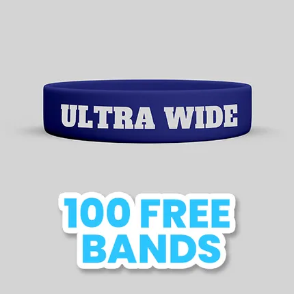 Printed 3/4 inch Wristband   