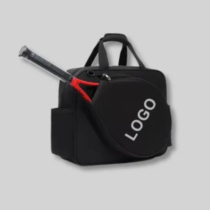 Wipeable Tennis Racket Shoulder Pickleball Tote Bag