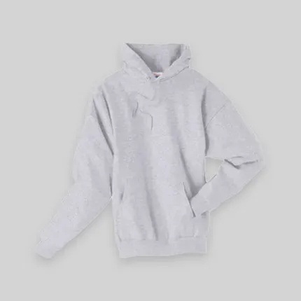 Hanes 7.8 oz 50/50 Comfort Blend Fleece Pullover Hood - Light/Heather