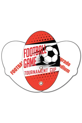 4 PART EXPANDABLE OVAL HAND FAN