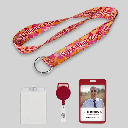 LANYARDS DYE SUBLIMATED FULL COLOR