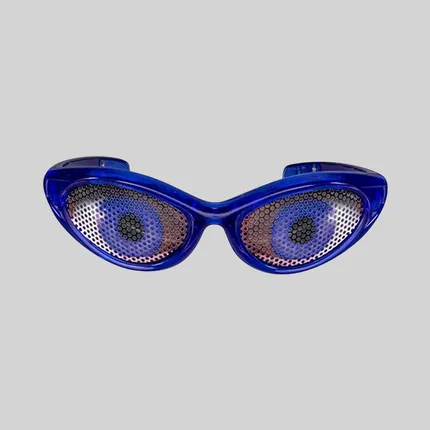 LED Blue Eyes Novelty Sunglasses