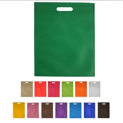 Flat Non-Woven Economy Tote Bag - Shopping Bags 