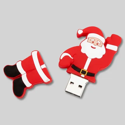 USB Storage Drive - Santa Claus - US3 - U133 - 32GB