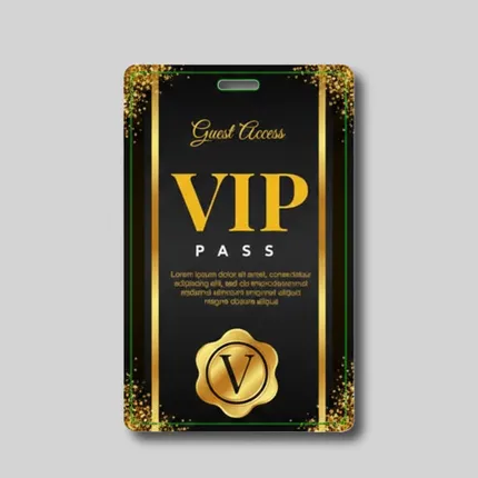 Custom Glossy ID Cards - 2.12" x 3.38"