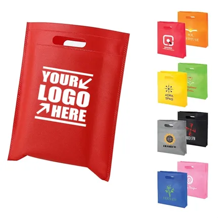 Die Cut Handle Tradeshow Nonwoven Tote Bag-BG