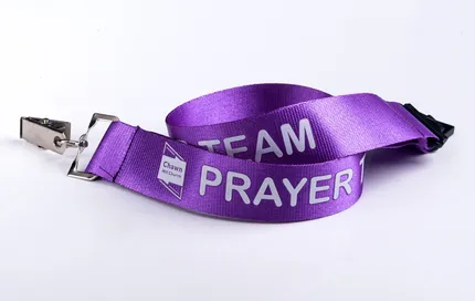 Custom Nylon Lanyard Keychain