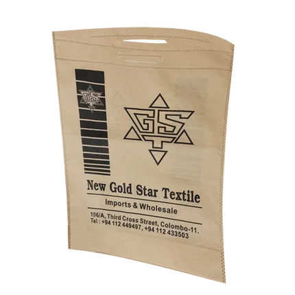 Budget Custom Large Heat Sealed Non Woven Exhibition Tote Bag