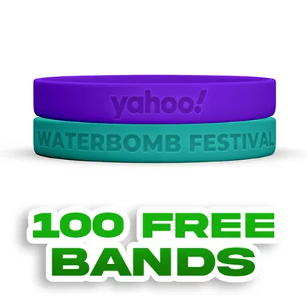 Silicon Debossed Wristbands 