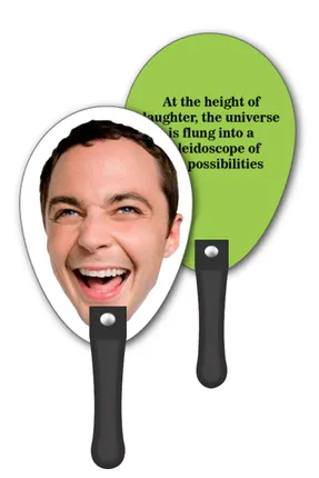 EGG HAND FAN FULL COLOR (2 SIDES) 