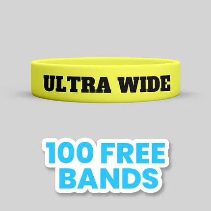 Printed 3/4 inch Wristband