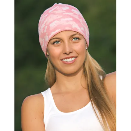 Port and Company Camo Beanie Cap - Dark/All