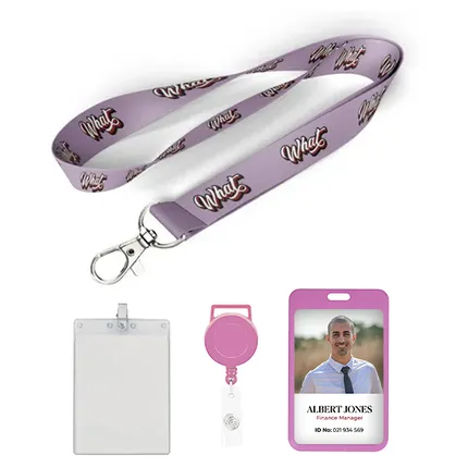 1 inch Full Color Lanyard-A