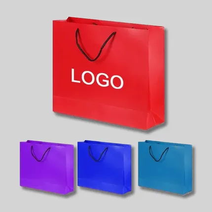 Matte Laminated Tote Shopping Bag