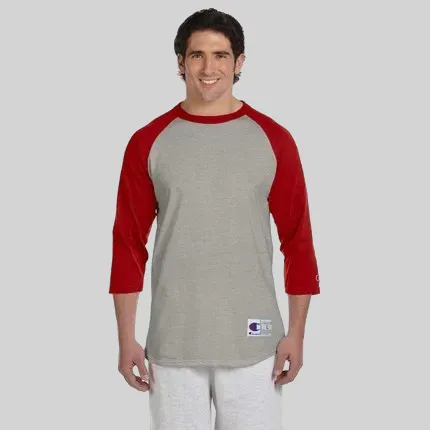 Champion Tagless Raglan Baseball Jersey - Dark/All