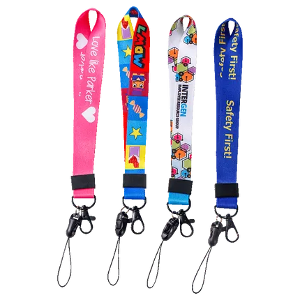 Custom Full Color Short Lanyards