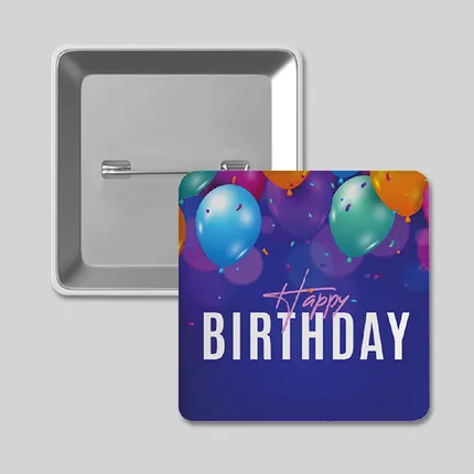 Square Buttons 1.5" x 1.5"